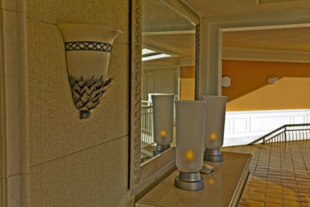 Fashionable Stairway Interior  のeditorial素材