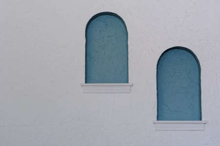 Spanish windows interior wall decorationの写真素材