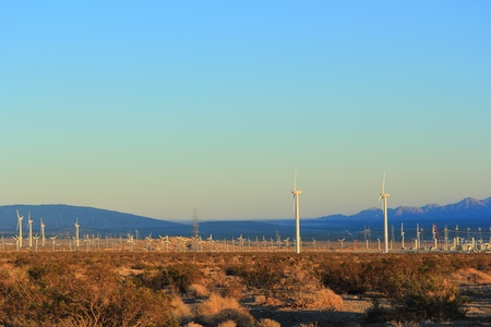 Wind Electric Power Plant, Palm Spring, CA