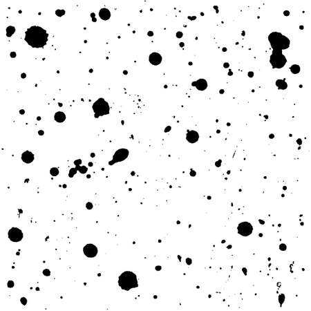 Isolated ink stainsのイラスト素材