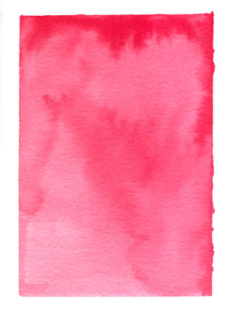 Red isolated watercolor backgroundの写真素材