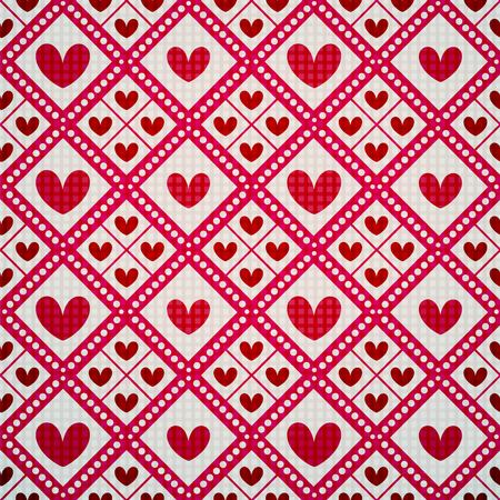 valentine seamless hearts pattern