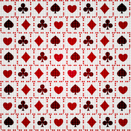 Seamless background with suits.のイラスト素材