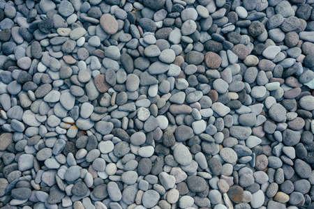 boulder pebble beach Stones background Seamless Tileable Textureの写真素材