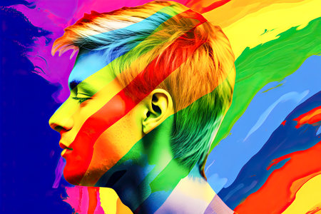 LGBTI concept illustrationの素材