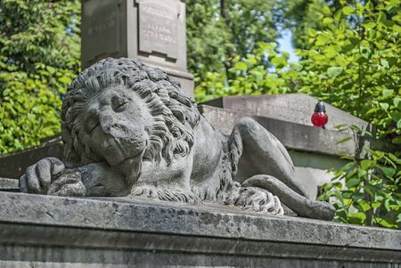 lion monumentの写真素材