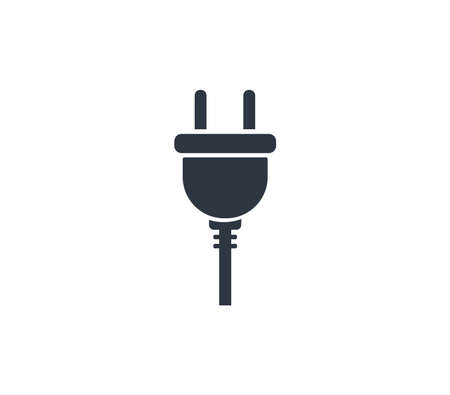 Plug facing up icon. Concept of connection and technology.のイラスト素材