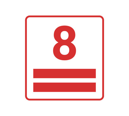 Red stacking height. Concept of ecology and packaging.のイラスト素材