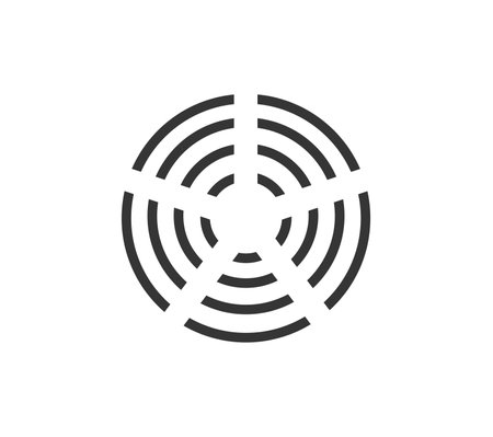 Monochromatic ceramic cooking symbol. Vector Illustration. Flat design.のイラスト素材