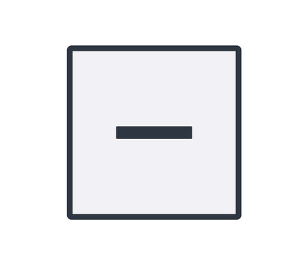 Dry Flat Symbol. Concept of Laundry Symbols.のイラスト素材