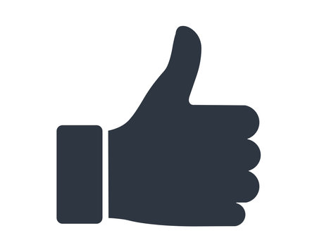 Thumbs Up Symbol. Concept of social media.のイラスト素材