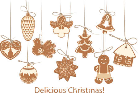 Christmas cookiesのイラスト素材