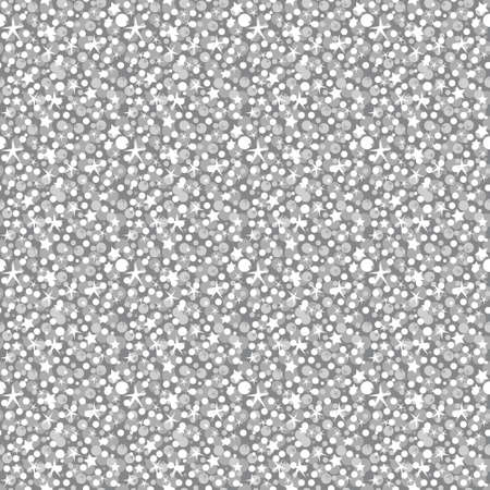 Vector classical ornament. Seamless abstract light silver pattern.のイラスト素材