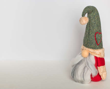 Santa Claus on a white backgroundの写真素材