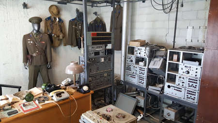 KGB Radio Center in Viru Hotel, Tallinn, Estoniaのeditorial素材