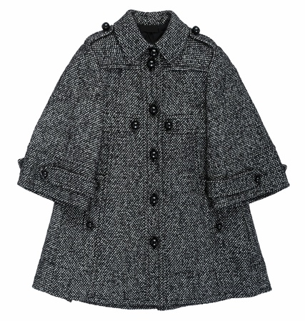 gray coatの写真素材