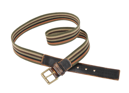 fashion belt  isolated on white