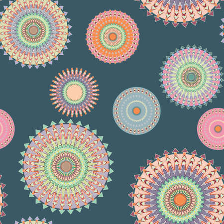 seamless geometric patternのイラスト素材