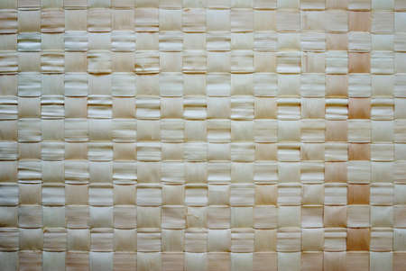 background of wooven chinese bamboo matの写真素材
