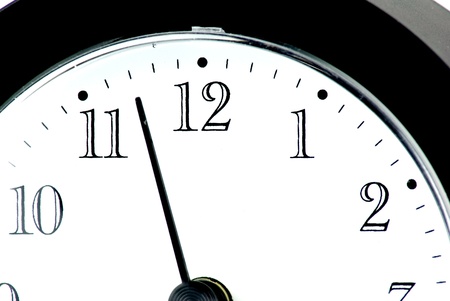 black alarm clockの写真素材