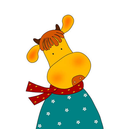 Cow - Cartoon characterの写真素材