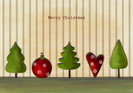 Christmas cardの写真素材