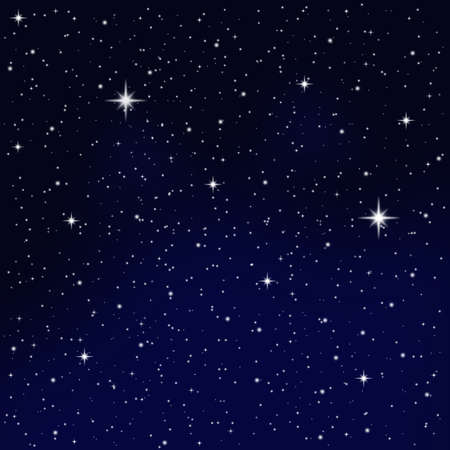 Bright starsの写真素材