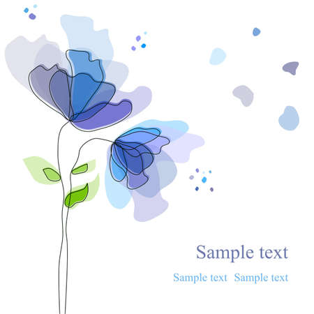 Floral backgroundの写真素材