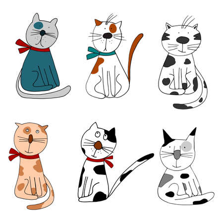 Cartoon charactersの写真素材