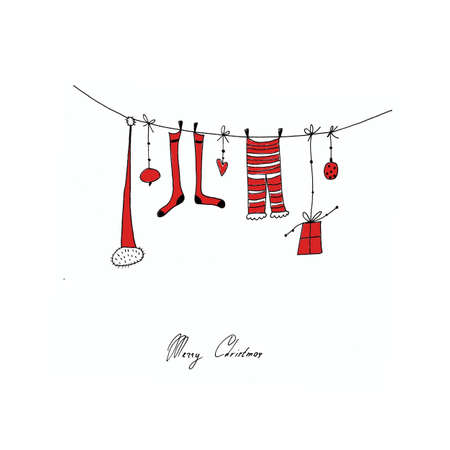 Christmas cardの写真素材