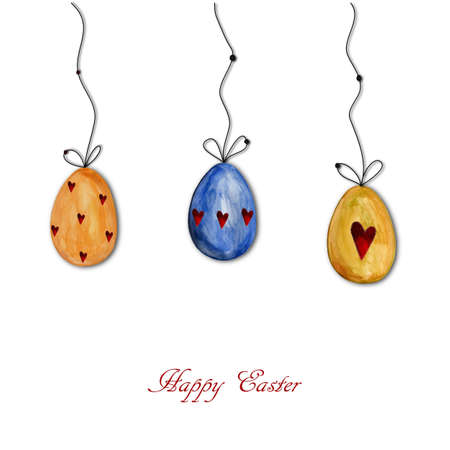 Easter greeting cardの写真素材