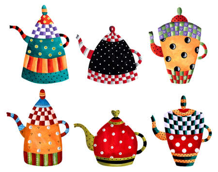 Tea time invitationの写真素材