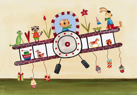 Birthday greeting cardの写真素材