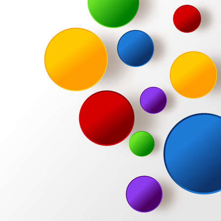 Multicolor balls  Abstract backgroundの写真素材