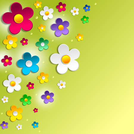 Abstract flower backgroundの写真素材