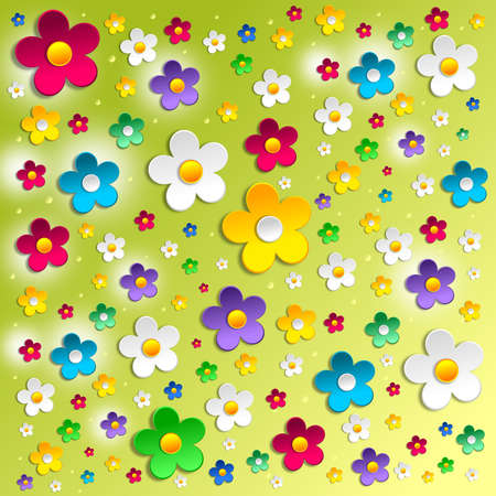 Abstract flower backgroundの写真素材