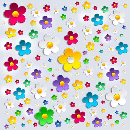 Abstract flower backgroundの写真素材