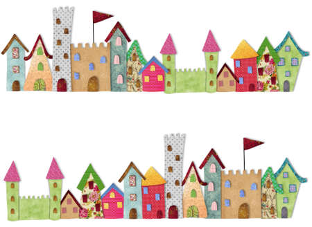 Fairytale cityの写真素材