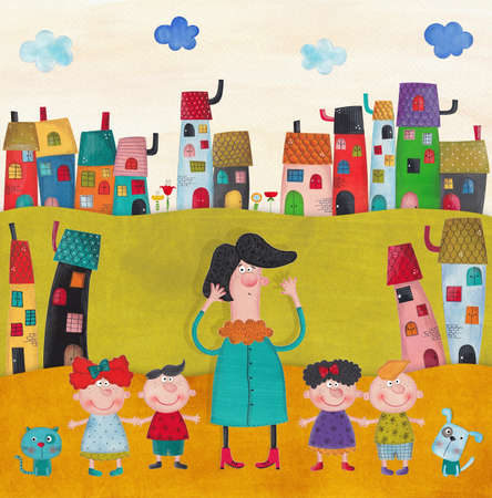 illustration for childrenの写真素材