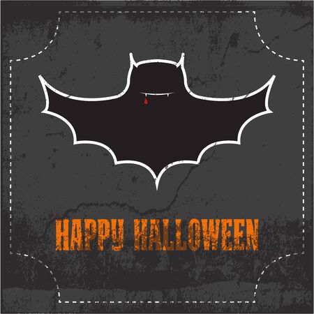 halloween cardのイラスト素材