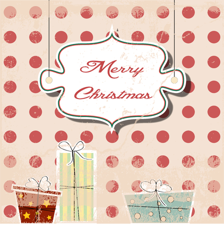 christmas card のイラスト素材