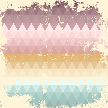 retro geometric background wallpaper vector illustration formatのイラスト素材