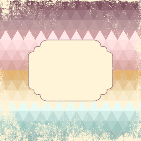 retro geometric background wallpaper vector illustration formatのイラスト素材