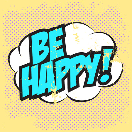 pop art text bubble, illustration in vector formatのイラスト素材