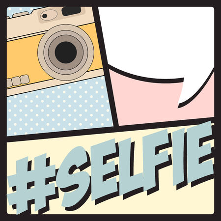 comic pop art background, illustration in vector formatの写真素材