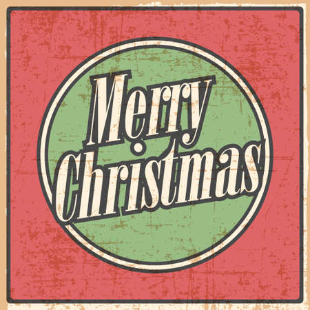 merry christmas greeting card, illustration in vector formatのイラスト素材