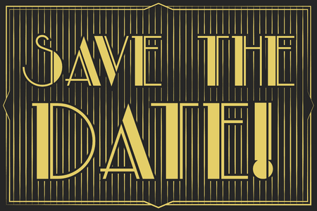 save the date, illustration in vector formatのイラスト素材