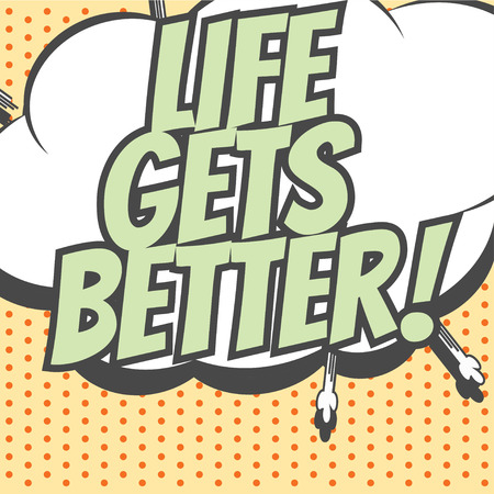 retro motivational background, illustration in vector formatのイラスト素材