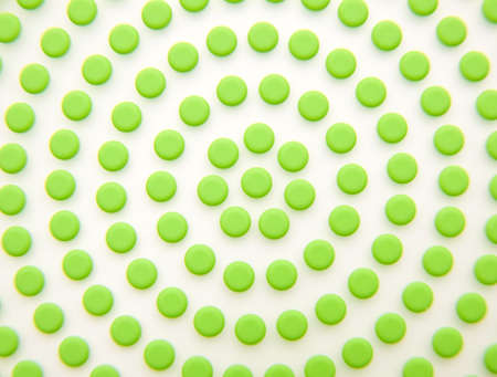 a green isolated boubled backgroundの写真素材