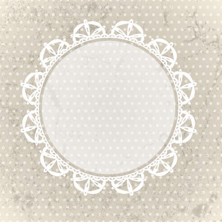 Vintage lace background  EPS 10 vector illustrationのイラスト素材